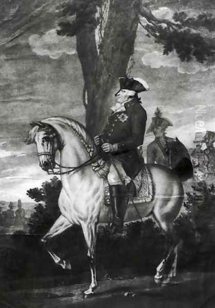 Equestrian Portrait of Frederick William II 1744-97 King of Prussia - view 1