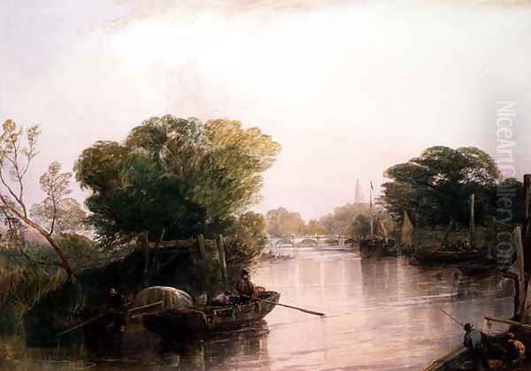 The Thames at Kew - view 1