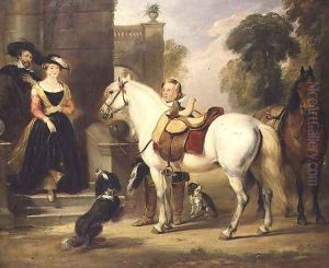 The Chateau of Rubens, 1840 by William Simson