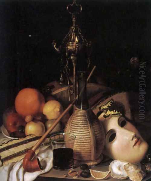 Still Life with Mask and Artefacts - view 1