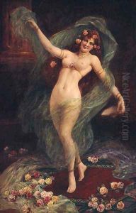 A Harem Beauty by Friedrich August Schlegel