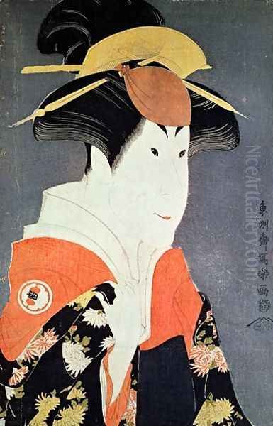 Actor Segawa Tomisaburo as Vadorigi in a play by Tokhusai Sharaku fl.1794-95, pub. 1794 - view 1