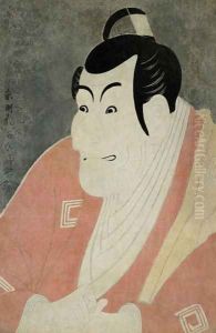 Scene from Kabuki Theatre, Ichikawa Ebizo Performing Takemura Sadanoshin, 1794