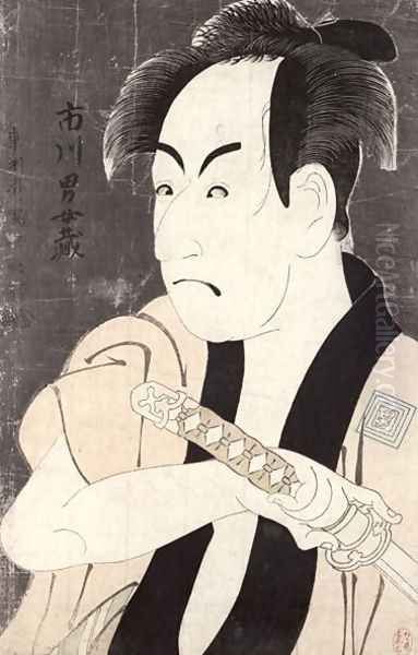 The actor Ichikawa Omezu in the role of the servant Yakko Ippei, 1794 - view 1