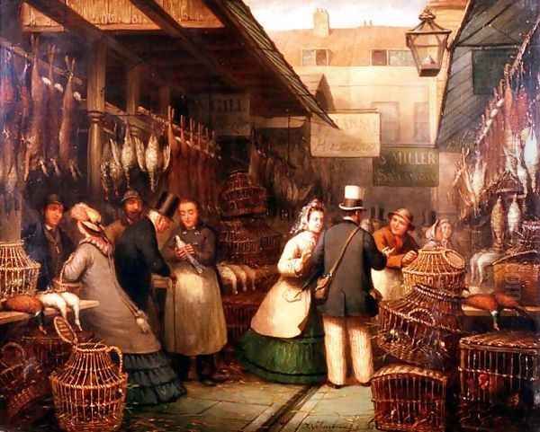 Leadenhall Market, 1865 - view 1