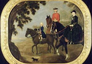 Sir George Hampton and Family, c.1738 by Stephen Slaughter