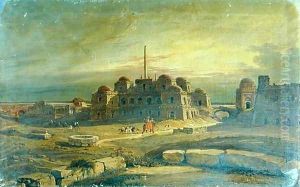 View Of The Purana Kila, Near Delhi, 1830 by Robert Smith