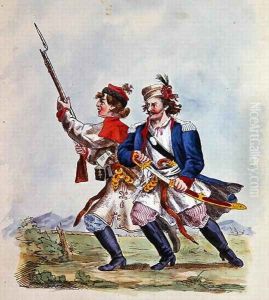 Costumes of the Polish Army after 1700 by Michal Stachowicz