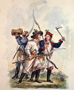 Costumes of the Polish Army after 1700 3 by Michal Stachowicz