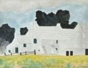 La Ferme Blanche by Leon Spilliaert