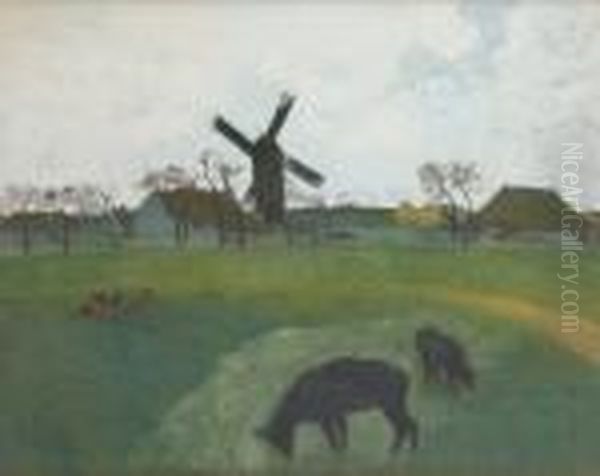 La Grande Prairie Avec Moulin - view 1