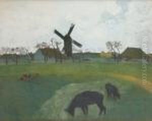 La Grande Prairie Avec Moulin