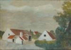 Ferme Aux Toits Rouges by Leon Spilliaert