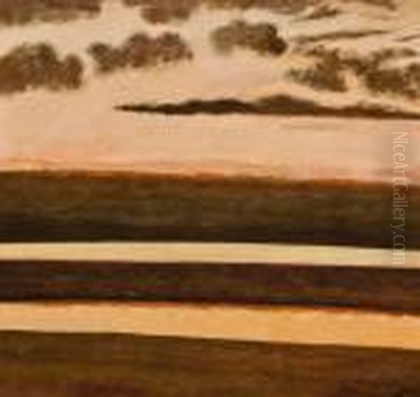 Plage Et Mer Au Coucher De Soleil - view 1