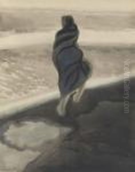 Femme Devant La Mer - view 1