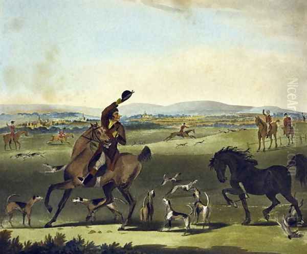A Check, from The Pytchley Hunt, engraved by F. Jukes 1845-1879, 1790 - view 1