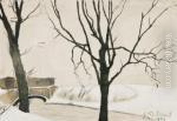 Paysage Enneige - view 1