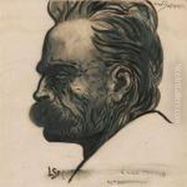 Ecce Homo (portrait De Frederic Nietzsche) - view 1