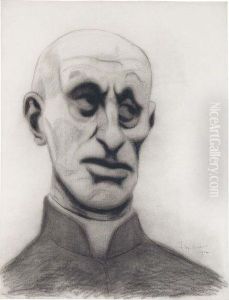 L'ecclesiastique by Leon Spilliaert