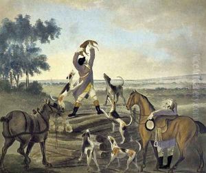 Who...op, Was Never So Carried, from The Pytchley Hunt, engraved by F. Dukes, 1745-1812, 1790 by Charles Lorraine Smith