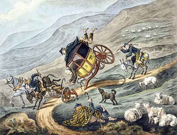 Posting in Scotland, 1805 - view 1