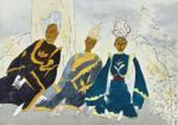 Trois Poupees Orientales - view 1