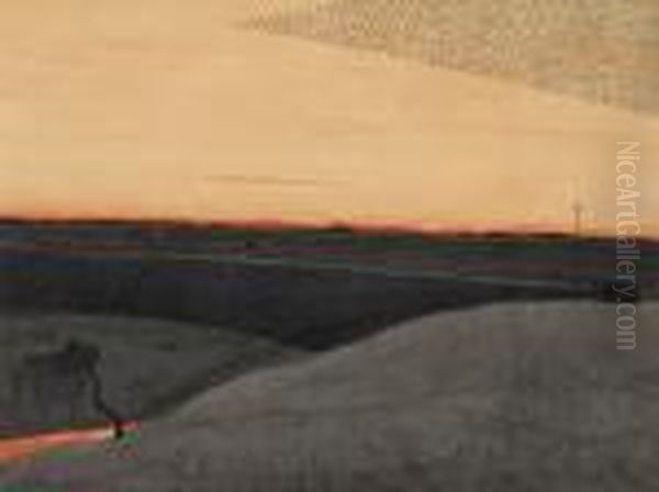 Landscape With Birds(ca. 1919) - view 1
