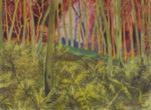 Sous-bois Auxfougeres (1926) by Leon Spilliaert