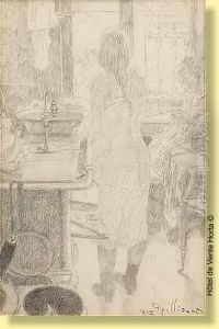 Jeunes Femmes Dans Un Interieur, La Toilette by Leon Spilliaert