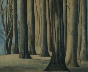 Tree Trunks by Leon Spilliaert
