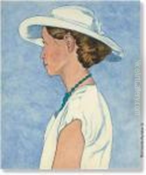 'portrait Of Madeleine Spilliaert' (1937) - view 1