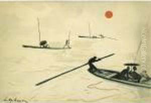 Promenade Sur L'eau by Leon Spilliaert