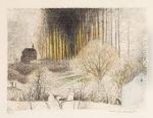 Licht Tussen De Bomen (1919) by Leon Spilliaert