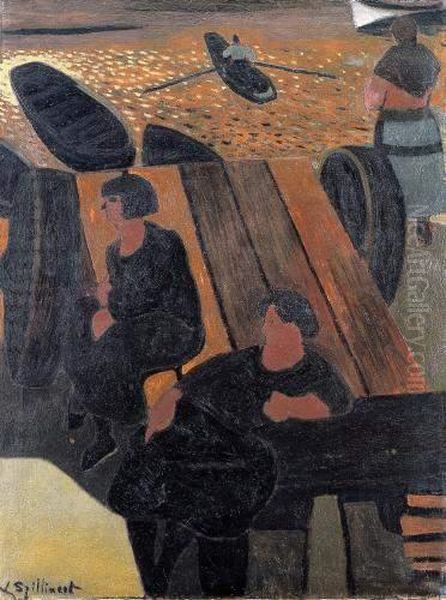 Vissersvrouwen Op De Kaai (ca. 1924-1926) - view 1