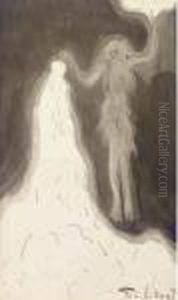 De Bronheremiet - Le Sourcier Ermite by Leon Spilliaert