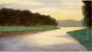 Riverlandscape By Evening Fall by Leon Spilliaert