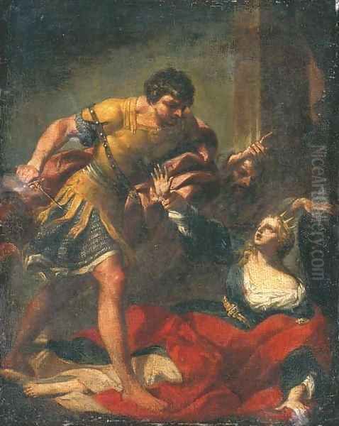 The Sacrifice of Polyxena - view 1