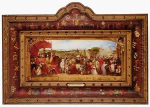 The Field Of The Cloth Of Gold by Francis Philip Stephanoff
