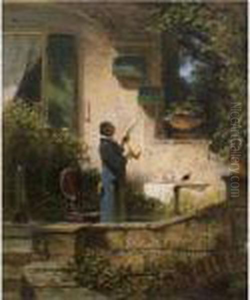 Die Lekture (an Important Missive) - view 1