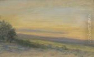 Landschaftsstudie by Carl Spitzweg