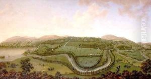 Taymouth from the North, 1755 by John Sanger