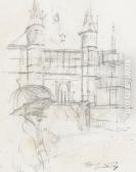 Mann Mit Schirm - view 1
