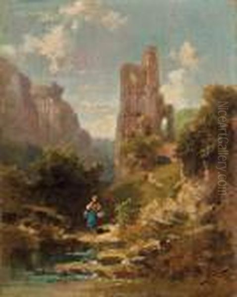 Ruinenlandschaft Mit Sennerin - view 1
