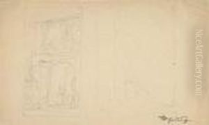 2 Bll.: Architekturstudien.