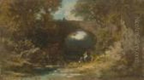 Landschaft Mit Brucke. - view 1