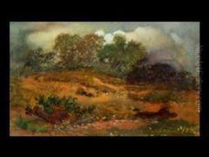 Landschaft Mit Strauchern by Carl Spitzweg