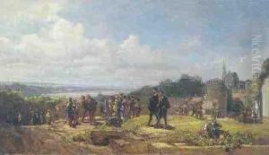 Osterspaziergang by Carl Spitzweg