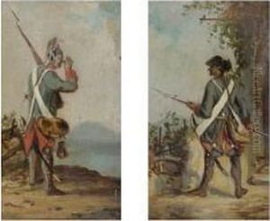 Soldat Aus Der Armee Friedrichs
Ii. Von Preusen - Infanterist In Der Uniform Des 18.
Jahrhunderts. by Carl Spitzweg