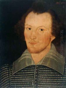 Portrait of a man, reputed to be William Shakespeare, 1603