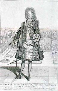 John Law 1671-1729 of Lauriston by Leonardus Schenk